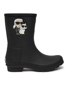 KARL LAGERFELD Гумові чоботи KARL LAGERFELD KL47073T Чорний