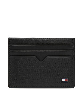 Tommy Hilfiger Kreditinių kortelių dėklas Tommy Hilfiger Th Element Cc Holder AM0AM14791 Juoda