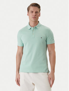Tommy Hilfiger Tommy Hilfiger Polo 1985 MW0MW17771 Verde Slim Fit