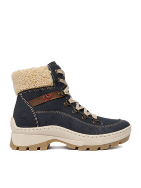 Rieker Schnürschuhe Rieker CEO-X9338-14 Dunkelblau