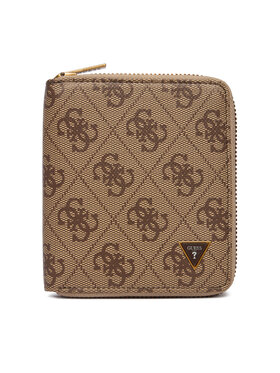 Guess Портфейл Guess SMMALO LEA02 Бежов