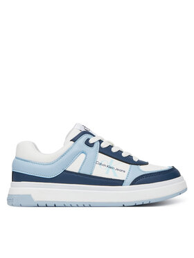 Calvin Klein Jeans Sneakersy Calvin Klein Jeans Low Cut Lace-Up Sneaker V3X9-82091-1355 Modrá