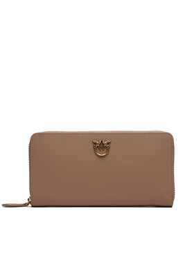 PINKO Peněženka PINKO Ryder Zip Around . AI 23-24 PCPL 100250 A0F1 Hnědá