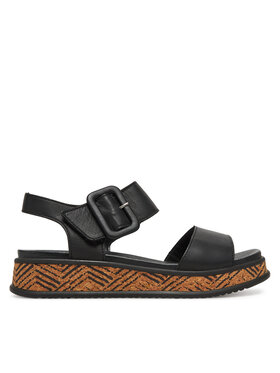 Rieker Sandály Rieker W0800-00 Černá