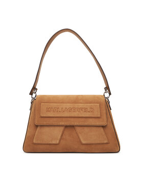 KARL LAGERFELD Kabelka KARL LAGERFELD A3W30064 Hnedá