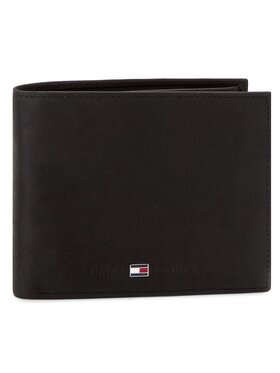 Tommy Hilfiger Piniginė Tommy Hilfiger Johnson Trifold AM0AM00665 Juoda