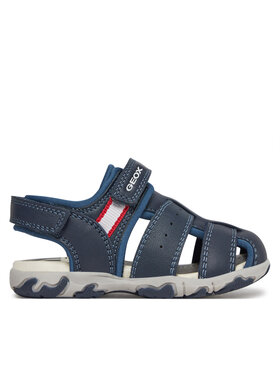 Geox Sandalen Geox B Sandal Flaffee Boy B4559B 08515 C4002 M Dunkelblau