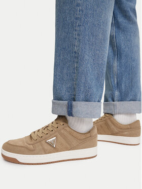 Guess Tenisice Guess FMTUDD SUE12 Svijetlo bež
