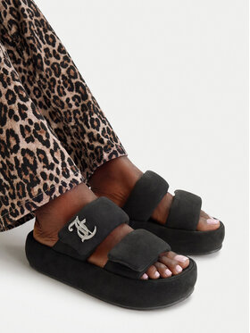 Juicy Couture Шльопанці Juicy Couture CEO-WSS21515-06 Чорний