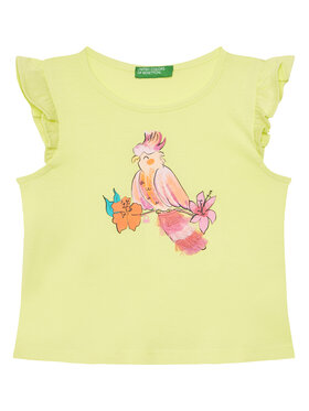 United Colors Of Benetton United Colors Of Benetton Футболка 3I1XG10JK Жовтий Regular Fit
