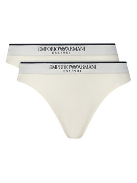 Emporio Armani Underwear Emporio Armani Underwear Conjunto de bragas brasileñas EW005197 AF27298 U1131 Blanco