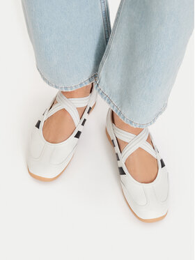 adidas Балеринки adidas Barreda Mary Jane Shoes Junior JP6736 Бял
