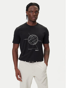 BOSS BOSS Camiseta League GRX 50549413 Negro Relaxed Fit