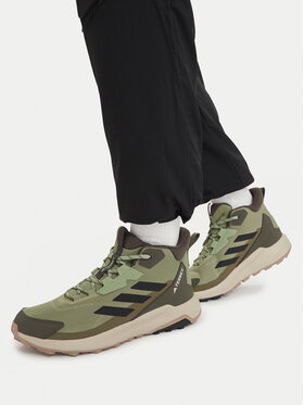 adidas Трекінгові черевики adidas Terrex Anylander Mid Hiking Shoes JR6596 Зелений