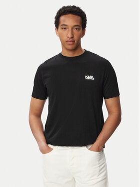 KARL LAGERFELD KARL LAGERFELD Camiseta 755781 563235 Negro Regular Fit