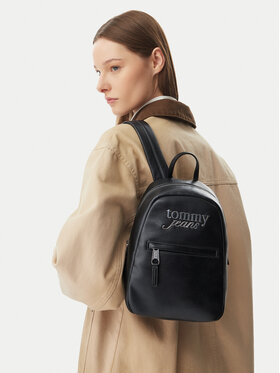 Tommy Jeans Rucksack Tommy Jeans Tjw Bold Backpack AW0AW18766 Schwarz
