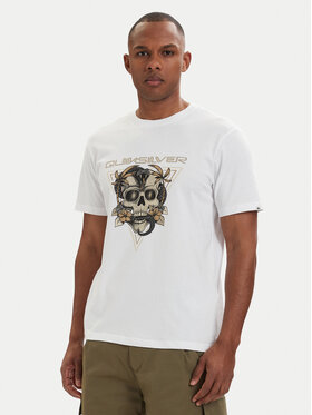 Quiksilver Quiksilver Camiseta Core Skull EQYZT08176 Blanco Regular Fit