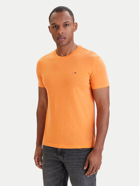Tommy Jeans Tommy Jeans Camiseta DM0DM20363 Naranja Slim Fit