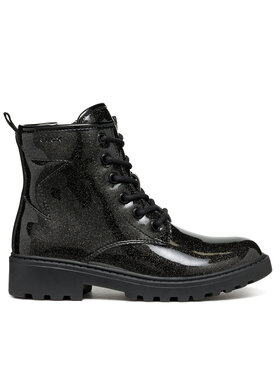 Geox Stiefel Geox Jr Casey J9420G 000KC C9999 S Schwarz