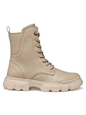 Geox Čižmy Geox J Junette J56HVB 000BC C5000 S Béžová