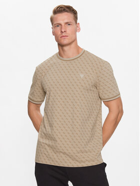 Guess Guess Футболка Marshall Z2YI05 J1314 Бежевий Regular Fit