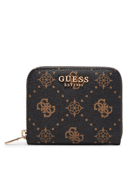 Guess Πορτοφόλι Guess Carrie Logo Slg SWGP98 98137 Καφέ