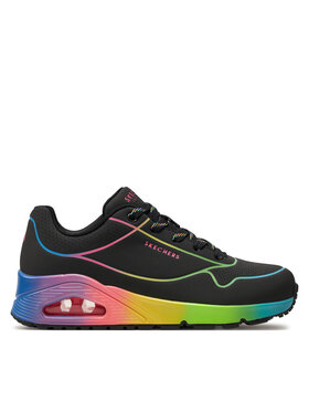 Skechers Снікерcи Skechers Uno Pop Of Sunshine 155148/BKMT Чорний