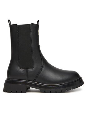 Tommy Hilfiger Členková obuv Tommy Hilfiger T3A5-34016-1355999 D Čierna