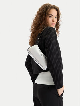 Calvin Klein Τσάντα Calvin Klein Ck Metallic Small Shoulder Bag LV04F3304G Ασημί