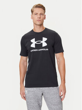 Under Armour Under Armour Marškinėliai Ua Sportstyle Logo Update Ss 1382911-001 Juoda Loose Fit