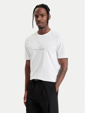 HUGO HUGO Camiseta Datri  50568118 Blanco Regular Fit