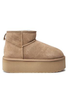 EMU Australia Snehule EMU Australia Stinger Micro Flatform W13082 Béžová