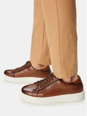 Clarks Снікерcи Clarks Goswell Tie 26186561 Коричневий