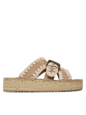 Mou Espadrilky Mou Jute sandal MU.SW641003A Ružová