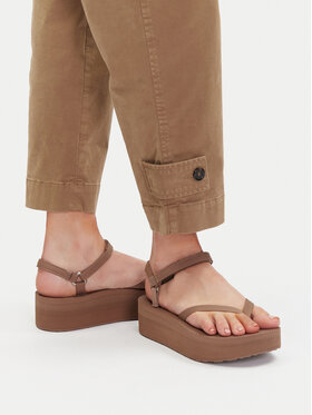 Teva Босоніжки Teva Flatform Slim 1164630 Коричневий