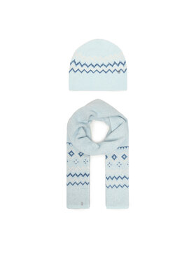 Guess Set čiapka a šál Guess W5PZ18 Z3LQ0 Modrá