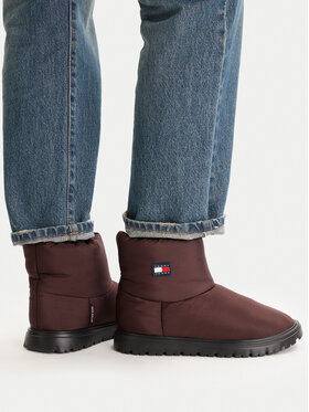 Tommy Jeans Schneeschuhe Tommy Jeans Tjw Snow Boot EN0EN02823 Braun