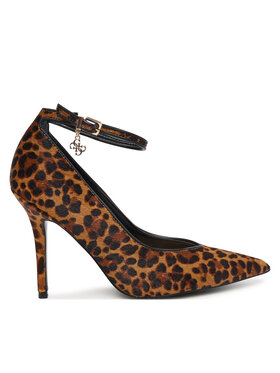 Guess Szpilki Guess FLFNA3 LEA08 Brązowy