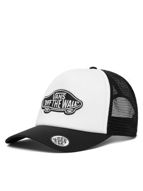 Vans Kepurė su snapeliu Vans Classic Patch Curved Bill Trucker VN000EY0Y281 Balta