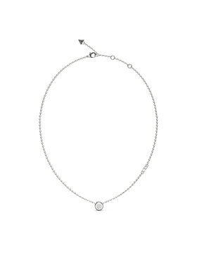 Guess Náhrdelník Guess JUBN04 593JW Strieborná