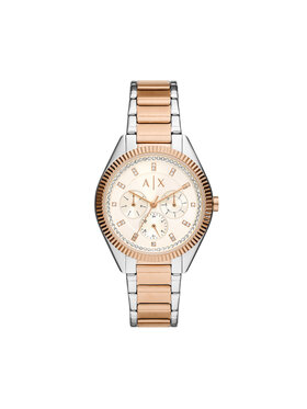 Armani Exchange Pulkstenis Armani Exchange Lady Giacomo AX5662 Zelta