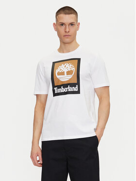 Timberland Timberland Футболка TB0A5QS2 Білий Regular Fit