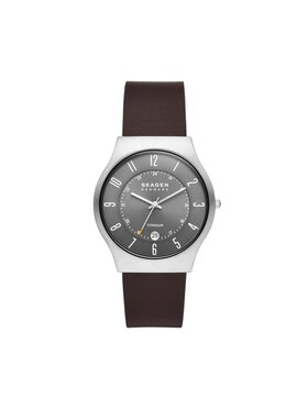 Skagen Годинник Skagen Malbye Gent SKW6909 Коричневий