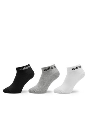 adidas Șosete scurte adidas Linear Ankle Socks Cushioned Socks 3 Pairs IC1304 Gri