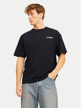 Jack & Jones Jack & Jones T-shirt Charge 12269384 Crna Relaxed Fit