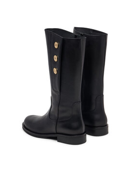 Elisabetta Franchi Μπότες Ιππασίας Elisabetta Franchi F4A6-E0744-1251 Μαύρο