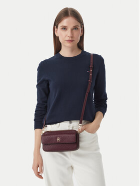 Tommy Hilfiger Táska Tommy Hilfiger Th Icon Camera Bag Mono AW0AW18922 Bordó