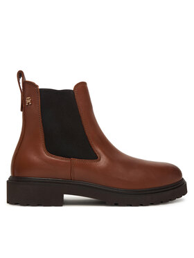 Tommy Hilfiger Botines Chelsea Tommy Hilfiger Cleated FW0FW08766 Marrón
