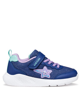 Geox Laisvalaikio batai Geox J Sprintye Girl J55FWA 0AS54 C4300 M Tamsiai mėlyna