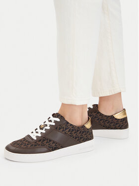 MICHAEL Michael Kors Снікерcи MICHAEL Michael Kors Kaycee 43T5KCFS5L Коричневий